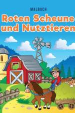 Malbuch roten Scheune und Nutztieren af Coloring Pages for Kids