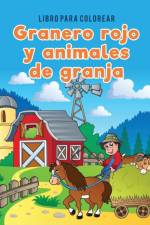 Libro para colorear granero rojo y animales de granja af Coloring Pages for Kids