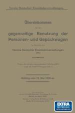 UEbereinkommen Fur Die Gegenseitige Benutzung Der Personen- Und Gepackwagen Im Bereiche Des Vereins Deutscher Eisenbahnverwaltungen (Vpu) af Verein Deutscher Eisenbahnverwaltungen