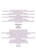 SubMissions Poetry 1996-2016 af Wllm