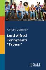 Study Guide for Lord Alfred Tennyson's Proem af Cengage Learning Gale