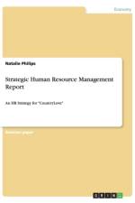 Strategic Human Resource Management Report af Anna Jung