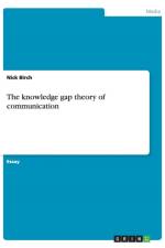 The knowledge gap theory of communication af Nick (Scottish Crop Research Institute) Birch