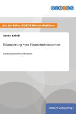 Bilanzierung von Finanzinstrumenten af Annett Kaindl