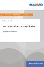 Unternehmensbewertung und Rating af Gerhard Dengl