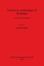 Toward an Archaeology of Buildings