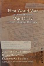 24 DIVISION 73 Infantry Brigade Royal Sussex Regiment 9th Battalion