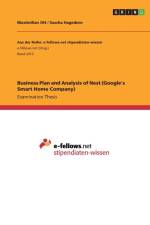 Business Plan and Analysis of Nest (Google's Smart Home Company) af Sascha Hagedorn