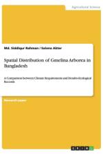 Spatial Distribution of Gmelina Arborea in Bangladesh af MD Siddiqur Rahman