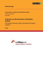Review on the Economic Calculation Debate af Mohamed Hajji