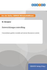 Entwicklungscontrolling af M Westphal