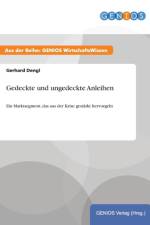 Gedeckte und ungedeckte Anleihen af Gerhard Dengl