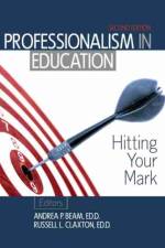 Professionalism in Education: Hitting Your Mark af Andrea Beam