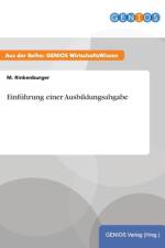 Einfuhrung einer Ausbildungsabgabe af M Rinkenburger