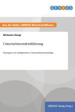 Unternehmensfortfuhrung af Michaela Dengl