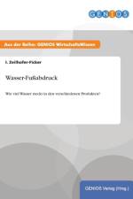 Wasser-Fussabdruck af I Zeilhofer-Ficker