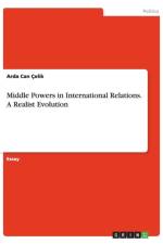 Middle Powers in International Relations. A Realist Evolution af Arda Can Celik