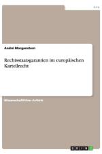 Rechtsstaatsgarantien im europaischen Kartellrecht af Andre Morgenstern