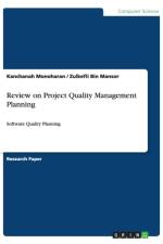 Review on Project Quality Management Planning af Kanchanah Monoharan