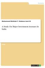 Study On Major Investment Avenues In India af Shabana Asmi M