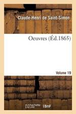 Oeuvres. Volume 19 af de Saint-Simon-C-H