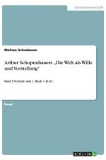 Arthur Schopenhauers 