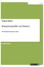 Kompetenzprofile von Trainern af Andreas Heiden