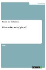 What makes a city 