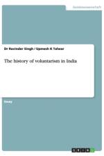 history of voluntarism in India af Upmesh K Talwar