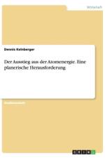 Ausstieg aus der Atomenergie. Eine planerische Herausforderung af Dennis Kelnberger