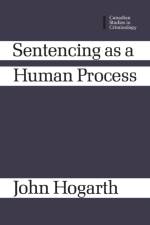 Sentencing as a Human Process af John Hogarth