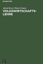 Volkswirtschaftslehre af Alfred Kyrer