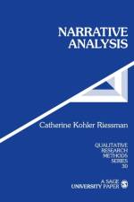 Narrative Analysis af Catherine Kohler Riessman