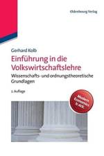 Einfuhrung in die Volkswirtschaftslehre af Gerhard Kolb