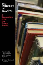 Importance of Teaching af C Easton Rothwell