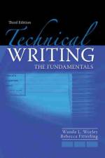 Technical Writing af Wanda L Worley