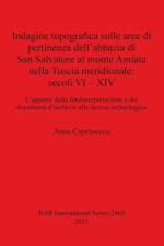 Indagine topografica sulle aree di pertinenza dell'abbazia di San Salvatore al monte Amiata nella Tuscia meridionale: secoli VI - XIV af Anna Caprasecca