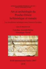 Art et archeologie du Proche-Orient hellenistique et romain