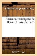 Anciennes maisons rue du Renard a Paris af HARTMANN-G