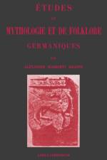 Etudes de Mythologie et de Folklore germaniques af Alexander Haggerty Krappe
