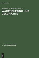 Wahrnehmung Und Geschichte Markierungen Zur Aisthesis Materialis af AKV