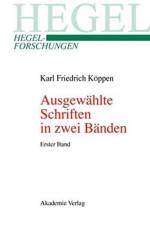 Ausgewahlte Schriften in Zwei Banden af Karl Friedrich Koeppen