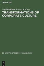 Transformations of Corporate Culture af Stewart R. Clegg