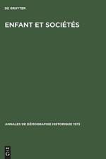 Enfant Et Societes