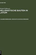 Baubeschreibungen. Geschichtliche Erlauterungen af Richard Delbruck