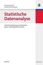 Statistische Datenanalyse af Gerhard Marinell