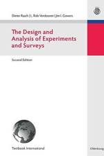 The Design and Analysis of Experiments and Surveys af Dieter Rasch