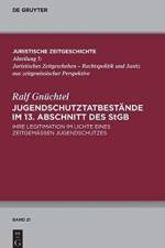Jugendschutztatbestande im 13. Abschnitt des StGB af Ralf Gnuchtel