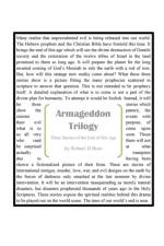 Armageddon Trilogy af Robert D Buss