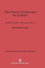 Poetry of Giacomo da Lentino